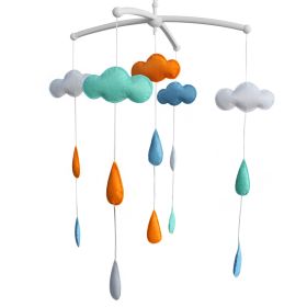 Little Rain Drops  Baby Hanging Toy Musical Crib Mobile