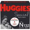 Huggies Special Delivery Hypoallergenic Baby Diapers Size Newborn;  132 Count