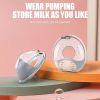 Breast Milk Collector; BPA Free Silicone Wearable Milk Saver Nursing Cup; Leak-proof Reusable Breast Milk Storage Shell