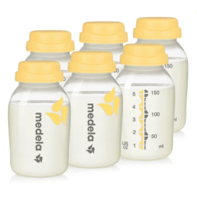 Medela Breast Milk Collection & Storage Bottles - 5 oz, 6 pack