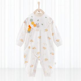 Cotton One-piece New Baby Autumn Clothes Crawling Suit (Option: Caterpillar-59cm)