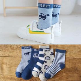 Winter Warm Boys And Girls Middle-aged Baby Socks (Option: Style15-9to12 years)