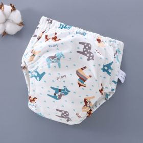 Baby Training Pants Washable 6-layer Gauze Diaper Cover (Option: Trojan-L Code-5PCS)