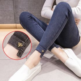 Pregnant Women'S Leggings Outer Stretch Footwear Pants Women'S Pregnant Women'S Pants Jeans Pencil Pants (Option: 8stlye-2XL)