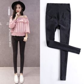 Pregnant Women'S Leggings Outer Stretch Footwear Pants Women'S Pregnant Women'S Pants Jeans Pencil Pants (Option: 5stlye-2XL)