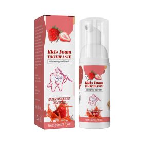 Children's Foam Tooth Cleaning Mousse Toothpaste (Option: Strawberry flavor)