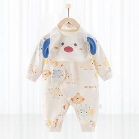 Baby One-piece Cotton Baby Romper (Option: C-52CM)