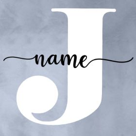 Personalized Baby Name Bodysuit Custom Newborn Clothing (Option: J-9m)