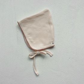 Baby Waffle Hat For Boys And Girls Kids (Option: Light apricot)