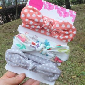 Headband Children's Hairband Printed Headwear (Option: A43)