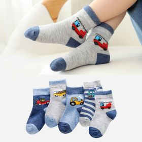 Winter Warm Boys And Girls Middle-aged Baby Socks (Option: Style1-6to8 years)