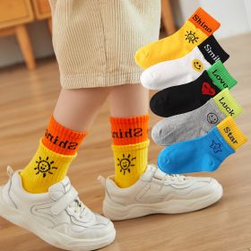 Winter Warm Boys And Girls Middle-aged Baby Socks (Option: Style20-6to8 years)