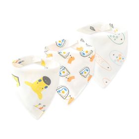 Baby Soft Cotton Triangle Scarf For Men And Women (Option: Neutral triangle)