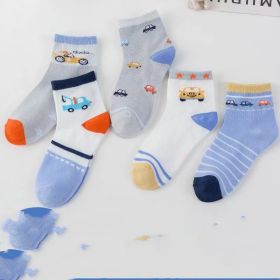 Winter Warm Boys And Girls Middle-aged Baby Socks (Option: Style17-9to12 years)