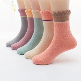 Winter Warm Boys And Girls Middle-aged Baby Socks (Option: Style11-9to12 years)