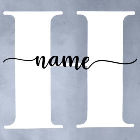 Personalized Baby Name Bodysuit Custom Newborn Clothing (Option: H-9m)
