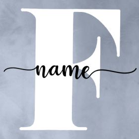 Personalized Baby Name Bodysuit Custom Newborn Clothing (Option: F-6m)