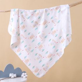 Newborn Baby Supplies Baby Cartoon Swaddle Bag List (Option: Fishing Bear)