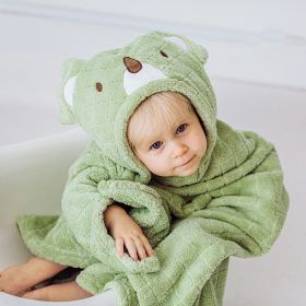 Coral Fleece Bath Towel Lion Koala Bath Towel (Option: Baby koala-125X80cm)