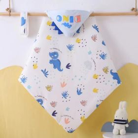 260g Thick Baby Hold Quilt Newborn Pack Cotton Small Quilt Wrap Towel (Option: Steppe dinosaur-90X90CM)