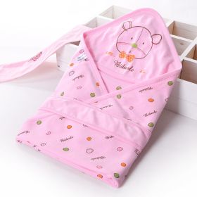 Summer Delivery Room Pure Cotton Wrap Bag For Swaddling (Option: Dot pink)