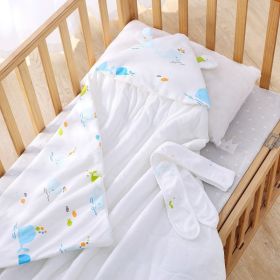 Summer Delivery Room Pure Cotton Wrap Bag For Swaddling (Option: Underwater world)