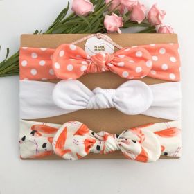 Headband Children's Hairband Printed Headwear (Option: A31)