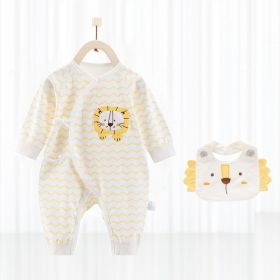 Baby One-piece Cotton Baby Romper (Option: B-52CM)