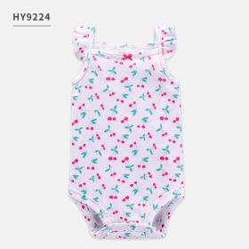 Baby Summer Bag Butts Class A Cotton Clothes (Option: HY9224-6to9to12to18to24M)