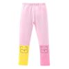 Baby Girl Car Patched & Dot Graphic Long Hoodie Combo Leggings 1 Pieces Sets