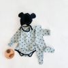Baby Cartoon Print Pattern Soft Onesies Combo Trousers 2-Piece Sets