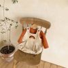 Baby Solid Color Shirt Combo Corduroy Fabric Strap Onesies Sets