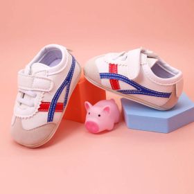 Baby Breathable Soft Sole Design Wear-Resistant Toddler Shoes (Color: Blue, Size/Age: Insole Length 11.00 cm)