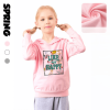 Baby Floral And Slogan Print Pattern Soft Cotton Hoodies
