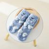 Baby Cartoon Animal Graphic Thermal Plush Design Long Tube Socks