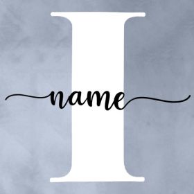 Personalized Baby Name Bodysuit Custom Newborn Clothing (Option: I-6m)