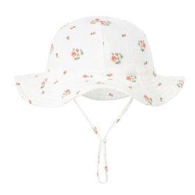 Baby Cotton Basin Bucket Hat (Option: Color-Suitable For 0to12 Months Baby)