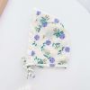 Baby Girl 1pcs Flower Graphic Lapel Design Triangle Onesies