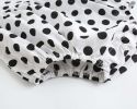 Baby Girl Polka Dot Pattern Ruffle Collar Design Long Sleeves Bodysuit Onesies
