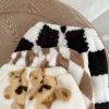 Baby Fashion Pattern Double-Sided Fleece Long Sleeve Sets