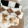 Baby Fashion Pattern Double-Sided Fleece Long Sleeve Sets