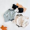 Baby Cartoon Print Pattern Soft Onesies Combo Trousers 2-Piece Sets