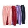Baby Embroidered Pattern Solid Color Sport Trousers