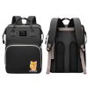Multifunctional Diaper Bag Backpack Waterproof Mommy Bag Nappy Bag Maternity Backpack for Baby with Insulated Pockets Diaper Pad Toys Burp Cloth USB P