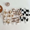 Baby Fashion Pattern Double-Sided Fleece Long Sleeve Sets