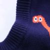 Baby Boy Allover Dinosaur Graphic Sleeveless Knitted Vest Sweater