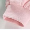 Baby Girl Rainbow Pattern Contrast Design Pullover Hoodie Combo Pants Sets