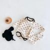Baby Cartoon Print Pattern Soft Onesies Combo Trousers 2-Piece Sets