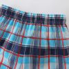 Baby Boy Cartoon Graphic Combo Plaid Print Shorts Western Style Sets
