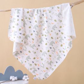 Newborn Baby Supplies Baby Cartoon Swaddle Bag List (Option: Animal forest)